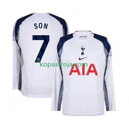 Billiga Fotbollströjor Tottenham Hotspur Son Heung-Min 7 Hemma tröja 2025/26 Långärmad